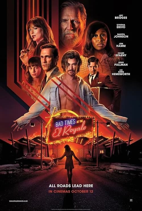 Bad Times at the El Royale film posteri