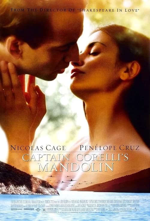 Captain Corelli's Mandolin film posteri