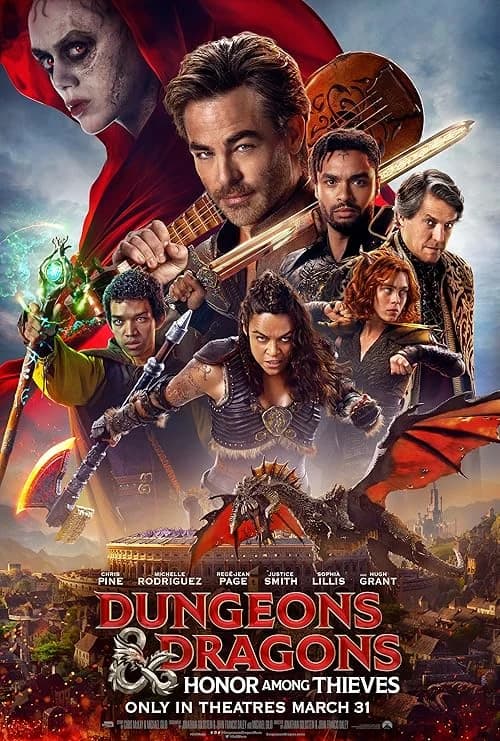 Dungeons & Dragons: Honor Among Thieves film posteri