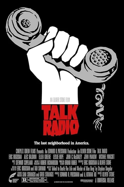 Talk Radio film posteri