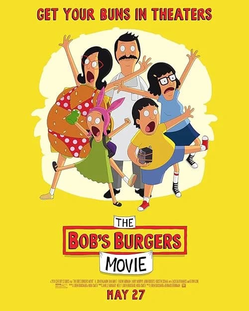 The Bob's Burgers Movie film posteri