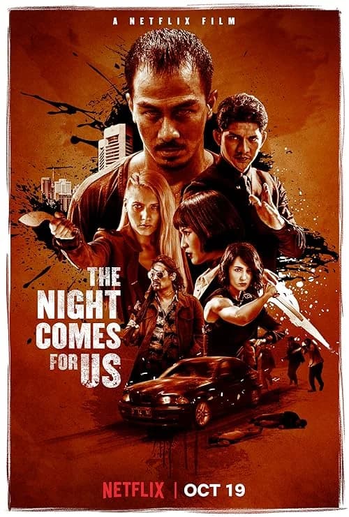 The Night Comes for Us film posteri