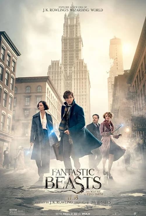 Fantastic Beasts and Where to Find Them film posteri